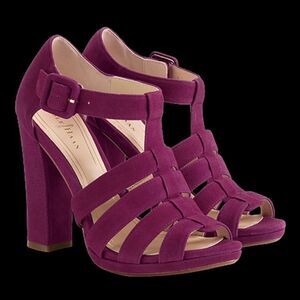 Cole Haan NikeAir Chelsea T-Strap Sandal in Purple